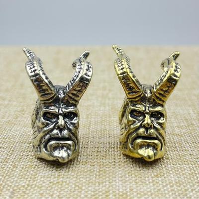 Латунный кулон-брелок в виде ножа Хеллбоя для DIY аксессуаров для плетения рук