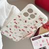 Блестки для iPhone16 для чехла Apple Phone Case 13 Вишневый Кот Шейкер 15 Promax Подставка 17 Подвеска