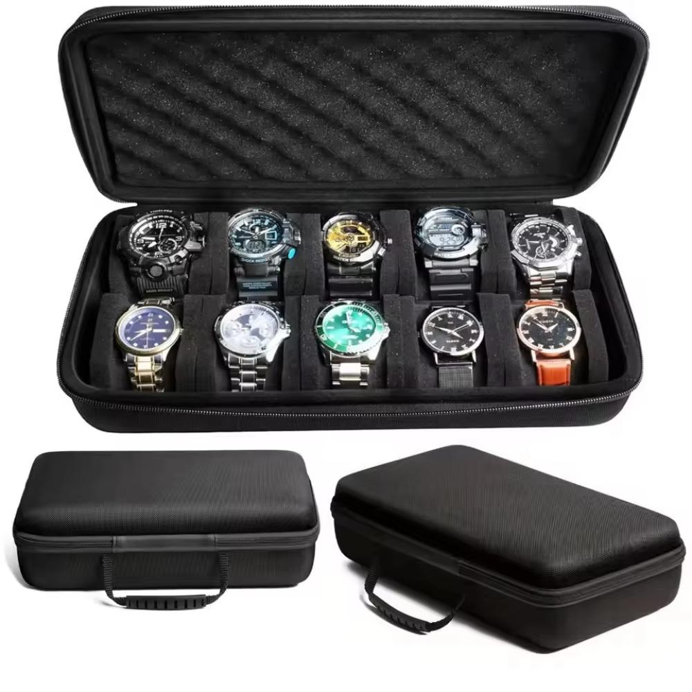 Anti Scratching Watch Display Box Hard Shell Watch Organizer Wristwatch Holder Watch Display