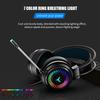 USB Gaming Headset 3.5mm Wired Headphones 7.1 Channel Stereo Surround Bass Earphone Helmet with Microphone for PC Laptop Gamer