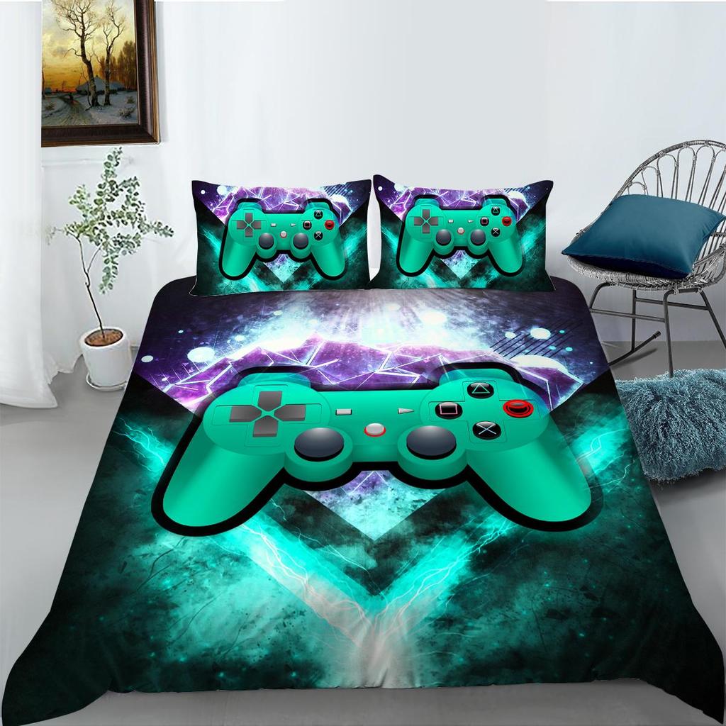 Комплект постельного белья для дома, пододеяльник с игровой мышью, наволочка, комплект домашнего постельного белья, полноразмерная односпальная/двуспальная кровать в Австралии, ЕС/США