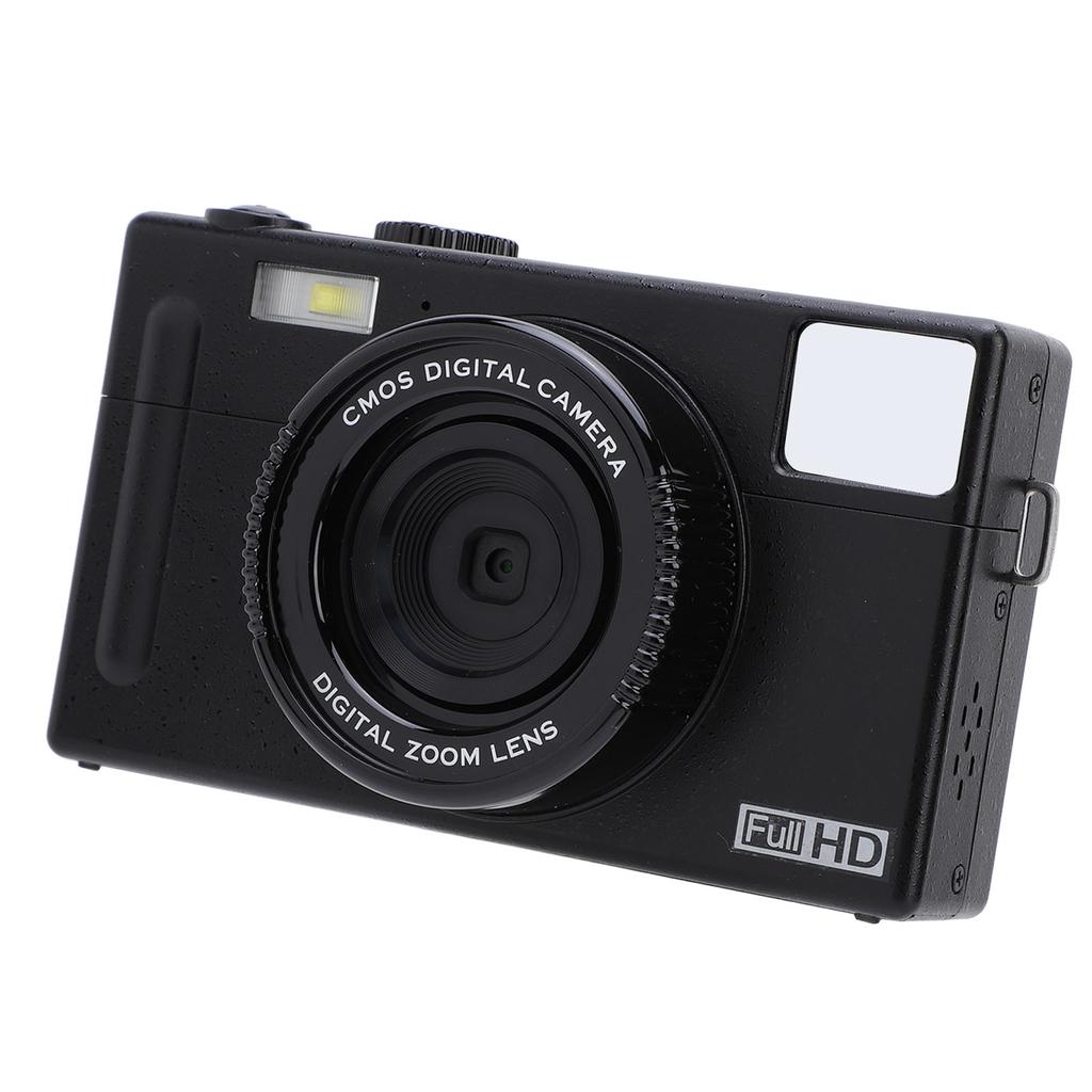 Цифровая камера для подростков 48MP 1080P HD 3-дюймовый IPS экран 16X цифровой зум USB C портативный карманный видео