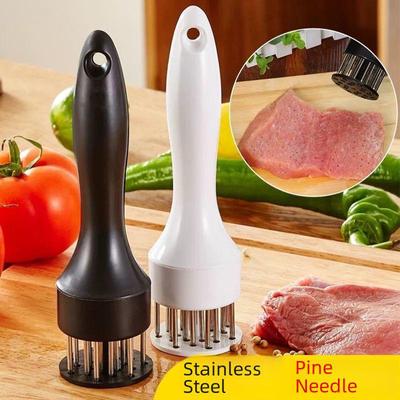 Молоток для отбивания мяса из нержавеющей стали с игольчатой вставкой