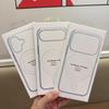 Премиальный прозрачный магнитный чехол для телефона для iPhone 17 Pro Max/16, включает оригинальную упаковку и подходит для iPhone 15.