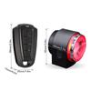 Anti-theft Bike Alarm Rear Light Wireless Remote Control Bicycle Taillight Waterproof Smart Cycling
