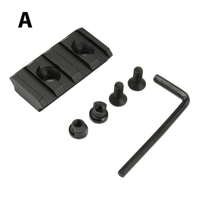 F016 Нейтральный Keymod Металлическая направляющая полоса Охотничий тактический алюминиевый слот