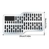 Car Foot Rest Pedal Board Floor Carpet Mat Anti-slip Stainless Steel Heel Pad Car Truck Suv Black Beige Brown Universal