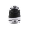 Converse Кеды One Star OX Удобные Легкие Кожаные Низкие Кеды Унисекс Черные 158465C