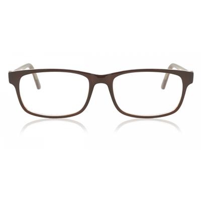 Овальные очки в полной оправе коричневые Smartbuy Collection Kumin Cp154c Модные Унисекс Очки