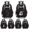 Anime Naruto Canvas Backpack for Boy Girl Back To School Bookbag Large Capacity Student Bookbag Men Women Leisure Travel Bag