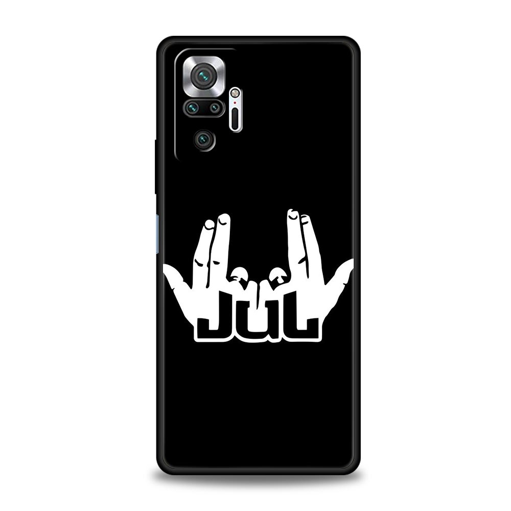 Чехол для телефона JuL Rapper для Xiaomi Redmi Note 13 12 5G 11 10 Pro Plus 4G 9S 9 8 7 9T 13C 12C 10C 9C 9A Мягкий силиконовый чехол