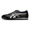 ONITSUKA TIGER Mexico 66 Nm Удобные Нескользящие Прочные Низкие Повседневные Кроссовки Унисекс Кроссовки Черный Белый 1183C320-001