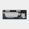 Arctic Blue White Keycaps Full Set 173 Keys Cherry Profile Doubleshot Custom Keycaps Cherry MX Gateron Kailh Box Switch Mechanical Gaming Gear