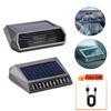 Mounted Solar Powered Air Purifier Release Ozone Car Air Purifier With Negative Ion Purification Technology  Usb Oxygen Cleaner Ozone Generator