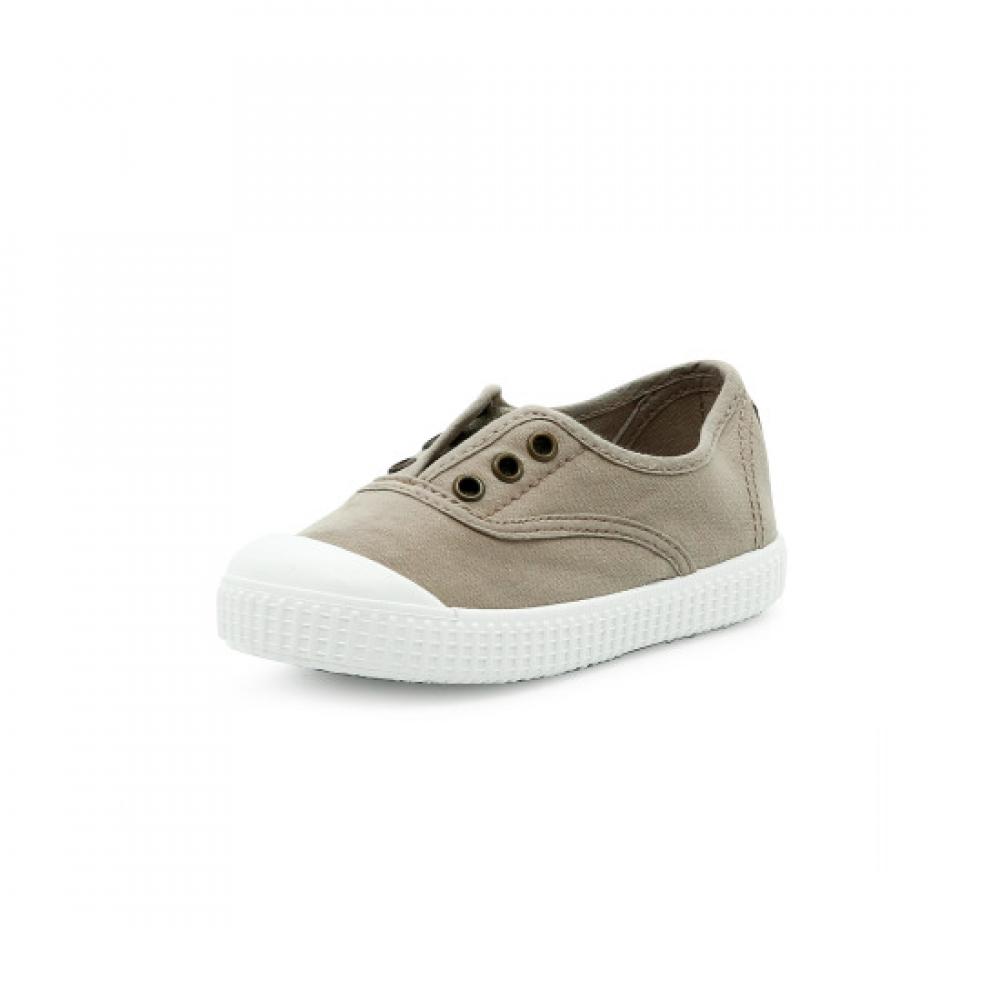 Victoria Shoes Kids Inglesa Cotton Lavada Sneakers 106627 Beige