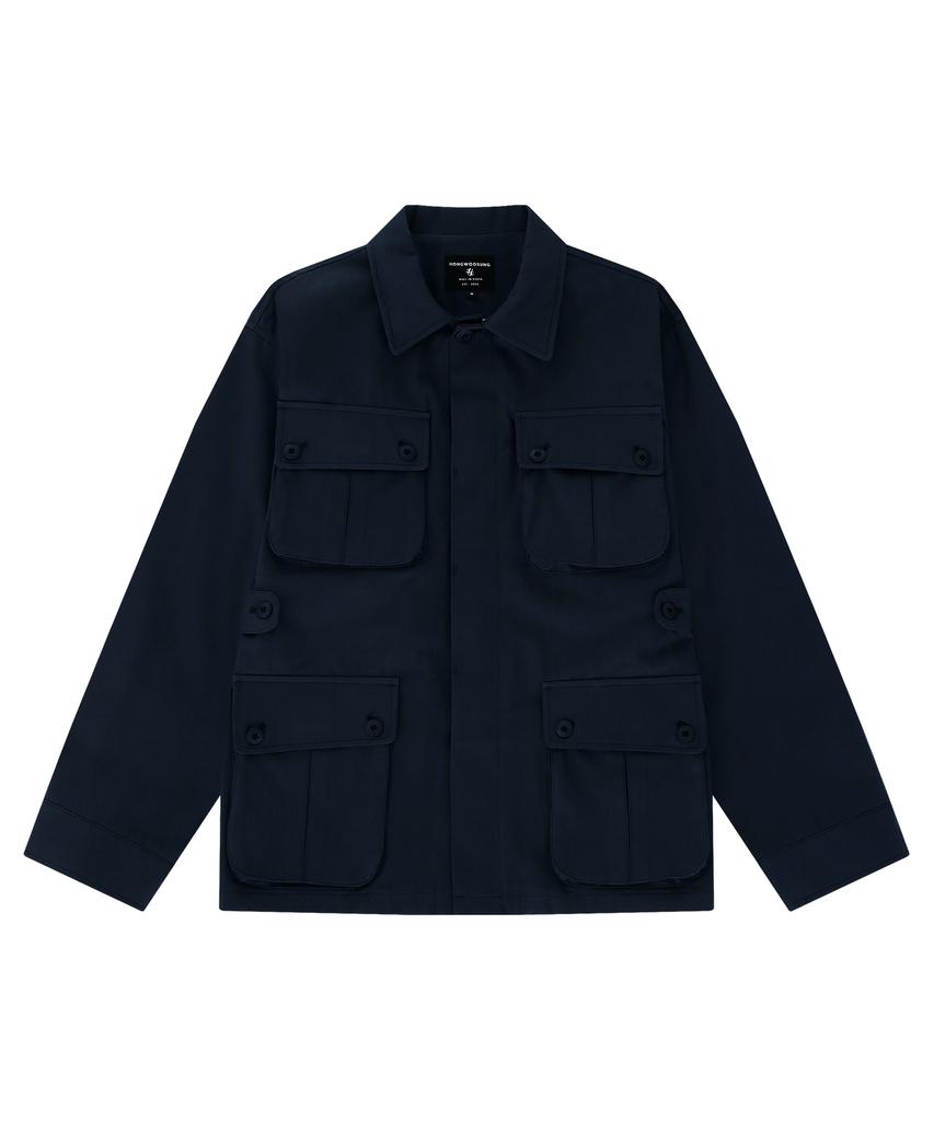Hongwoosung Fatigue Jacket_Navy