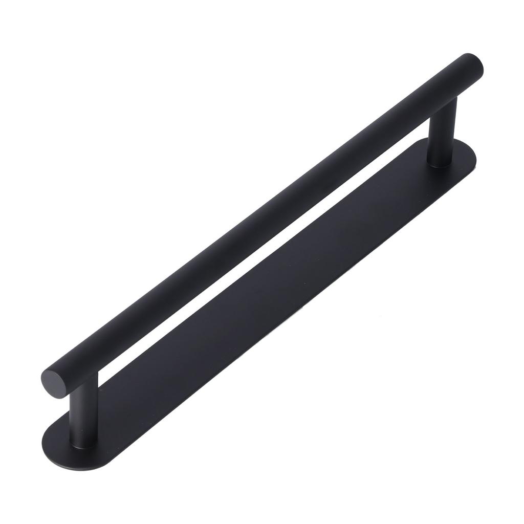 Вешалка для полотенец 304 нержавеющая сталь одинарная штанга самоклеящийся держатель для полотенец для кухни ванной комнаты 40см/15.7дюйм