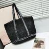 Yogodlns Summer Straw Shoulder Bags for Women Woven Seaside Beach Vacation Shopping Bags Casual Female Shoulder Handbags Totes