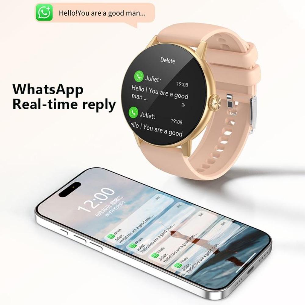 2026 Новый 4 ГБ большой памяти Мужские Женские Умные Часы 3D Объемное Зрение Встроенные Приложения ИИ Голосовой Помощник Музыка Умные Часы с Наушниками TWS