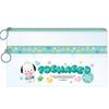 K Company Sanrio Characters Clear Double Zipper Pouch Pochacco SAC-CWF-PC