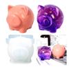 1Pc Diy Epoxy Mold Pig Decoration Silicone Mold Epoxy Resin Mold Home Decoration Silicone Moulds HMM