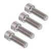4 шт. Винты для дискового тормоза, суппорт для горного велосипеда, принадлежности для велоспорта, сплав титана M6x18 мм, цвет титана