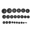 25Pcs Saxophone Leather Pads Universal Airtight Sax Pads for Tenor Alto Saxophone