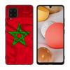 Чехол с гербом Марокко и флагом для Samsung Galaxy A12 A02S A22 A32 A52 A72 A71 A51 A41 A31 A21 A11 A50 A70 A10S A20S, черный чехол