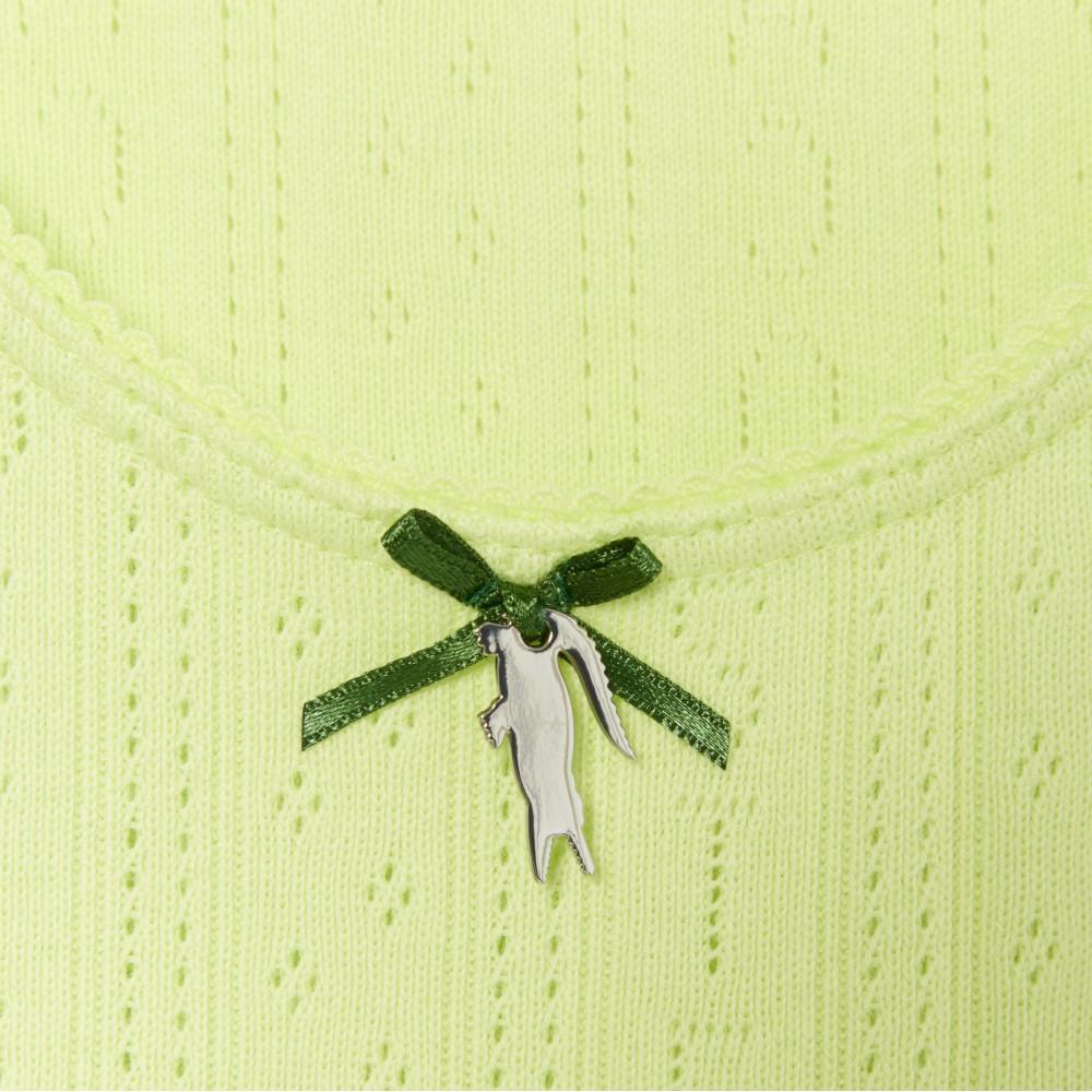 [lacoste] Women's Pointelle Sleeveless TF5279-56GBIC