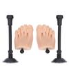 Silicone Nail Practice Foot Realistic High Simulation Flexible Nail Practice Training Foot for Nail