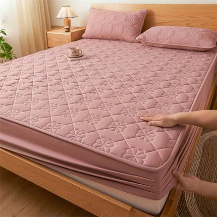 New Style Class A Raw Cotton Padded Waterproof Fitted Bed Sheet Mattress Cover Bedspread Comforter for Bedding Protection