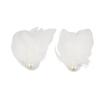 Pearl White Swan Hairpin Balletcore Ballet Pearl Barrettes Jewelry Feather Hair Clips  Women
