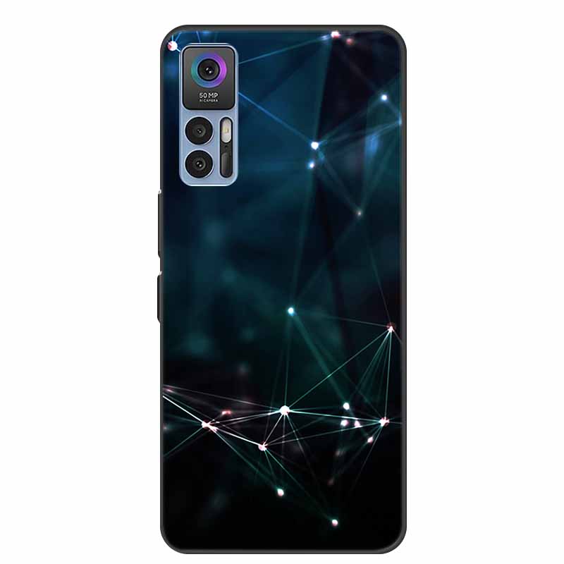 Для TCL 30 Plus Чехол Роскошный Мягкий Силиконовый Задний Чехол Чехол для Телефона для TCL 30 SE Чехол TCL 30 5G для TCL 30+ Защитный Чехол T676J Fundas