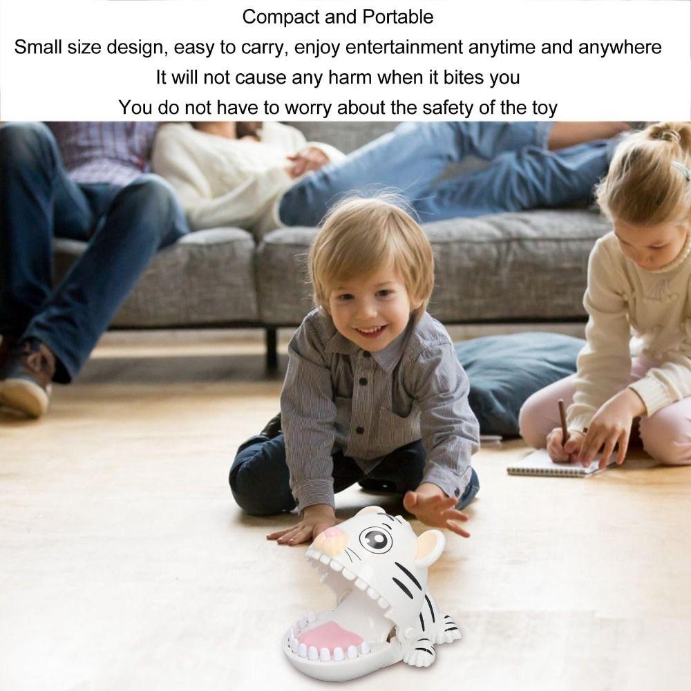 Jokes Game Tiger Teeth Toys Interactive Tigers Biting Finger Toy Biting Hand Finger Toys  Party