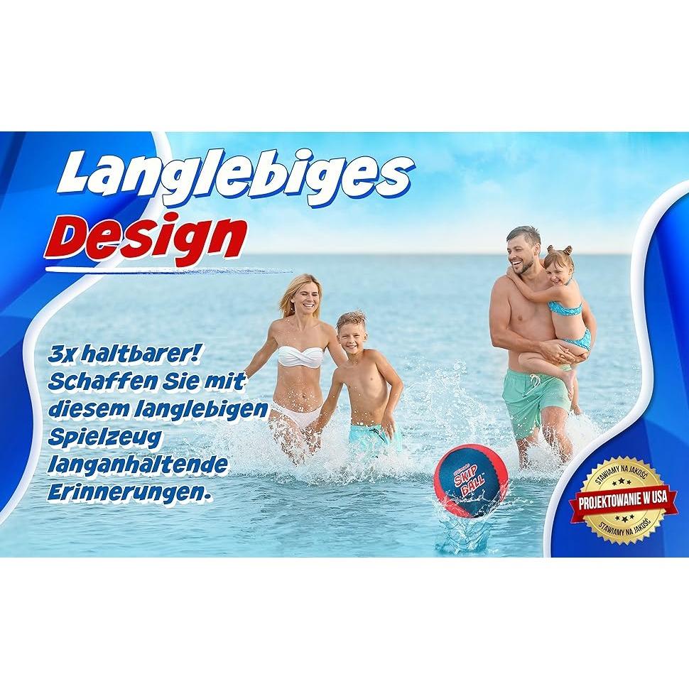 2 шт. Отличный мяч для прыжков, мяч для прыжков в воду создаст незабываемые воспоминания с друзьями и семьей на пляже, озере или бассейне, идеально подходит для всех возрастов