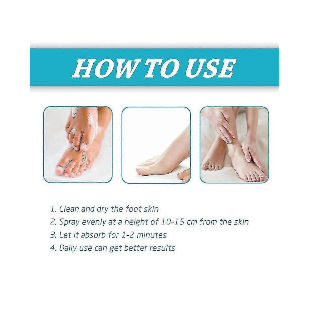 3PCS Foot And Nail Spary, Natural And Powerful Foot Care - RiRi