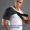 Vbosi Adjustable Shoulder Support Brace For Women & Men With Detachable Silicone Pad Compression Sleeve For Rotator Cuff Relief