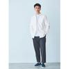 [United Arrows зеленая этикетка Relaxing] WEB limited JUST fit band color рубашка Oxford 32116993061 0190 БЕЛАЯ(01) XL