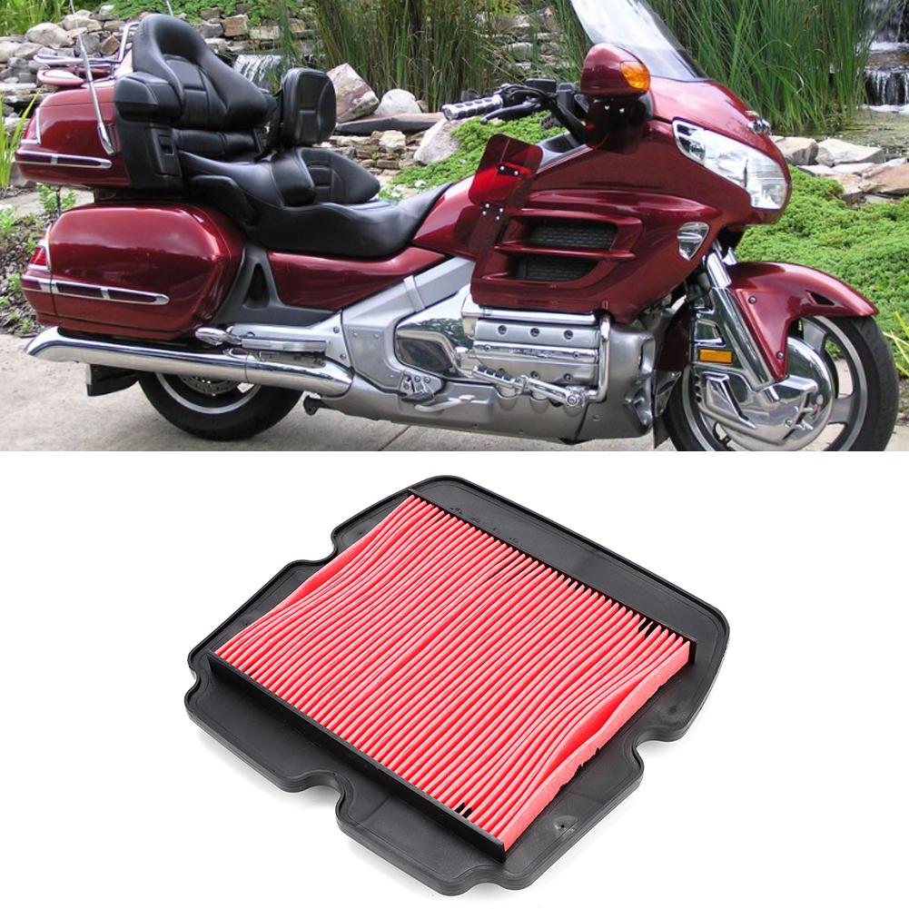 Motorcycle Air Filter Engine Cleaner Fit for Honda Goldwing 1800 GL1800 2001 2014 17210 MCA A60