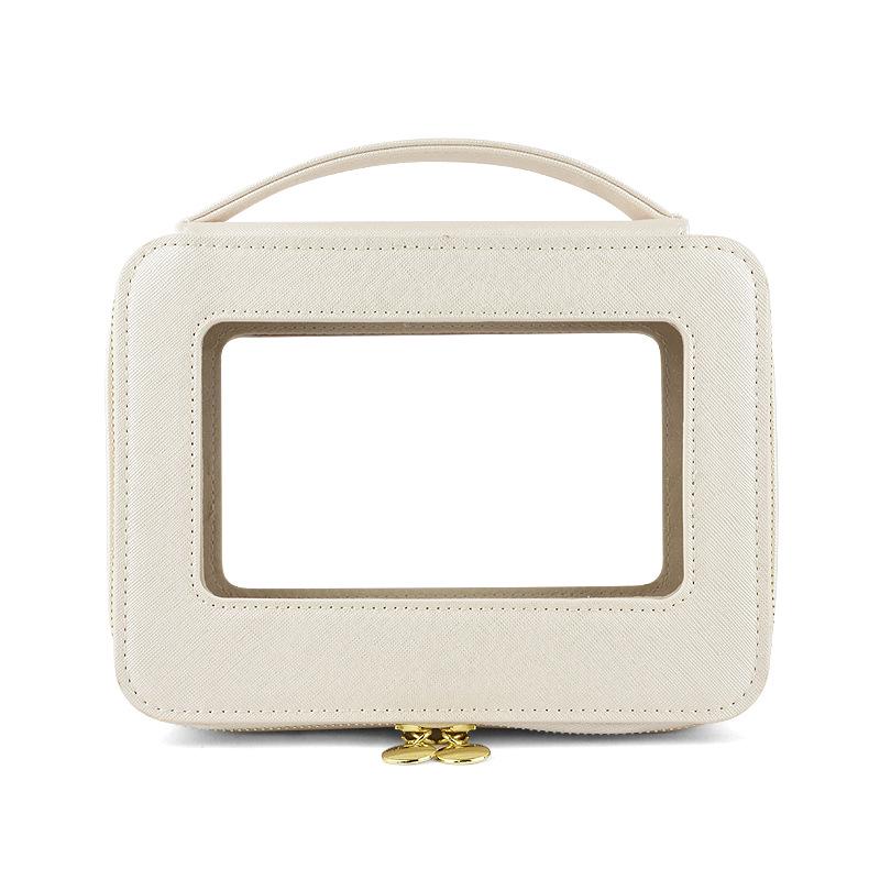 Роскошная прозрачная дорожная косметичка - высококачественный органайзер для косметики из ПВХ