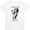 Queen Music Fit for Men & Women Quality Cotton T-Shirt White.