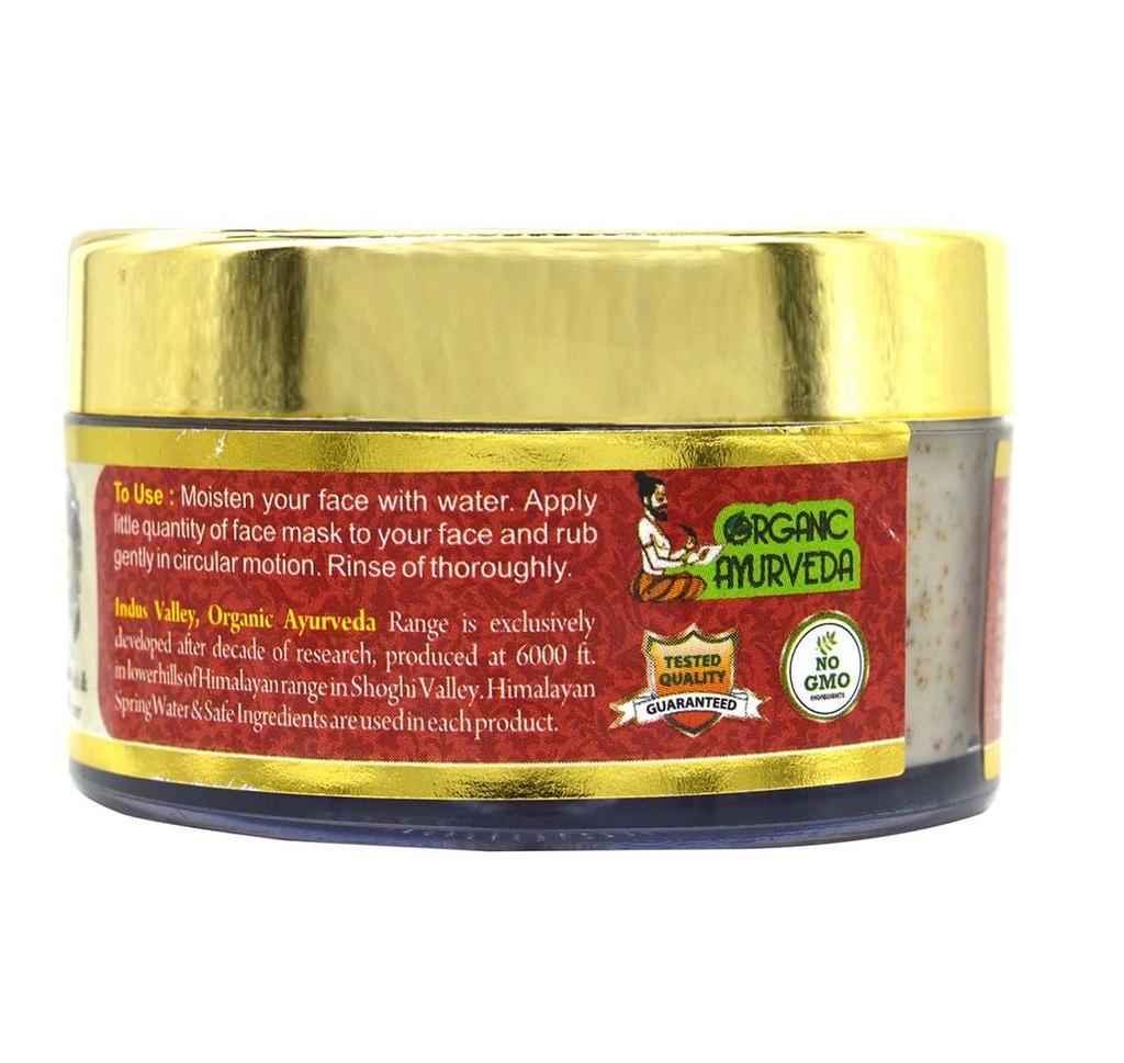 Восстанавливающий фруктовый скраб для лица (50 мл), Ultra Rich Replenishing Fruit Scrub, Indus Valley