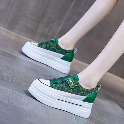 Спортивная женская обувь корейские спортивные высокие на платформе тенденции 2024 кроссовки обувь для женщин удобные и элегантные качественные AH