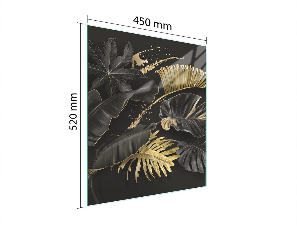 GLASS CUTTING BOARD 45x52 Leaf