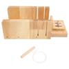 Soap Cutter Superb Polishing Accurate Cut for Soap Making Loaf Cutting Soap Cutting Kit with Wooden