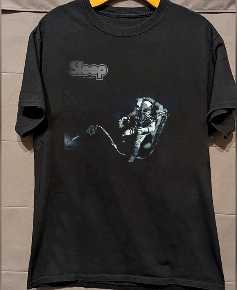 Sleep Band Black Cotton Shirt Full size S5XL T258 Unisex T-Shirt