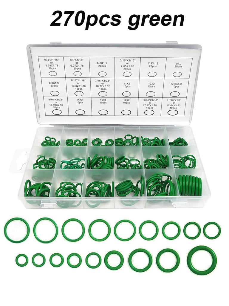 Набор колец круглого сечения, набор колец круглого сечения из нитрильного каучука высокого давления, уплотнительные кольца из нитрильного каучука для сантехники, ремонта автомобилей и кранов