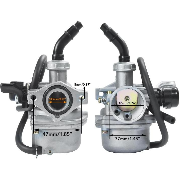 Карбюратор PZ19 Комплект воздушного фильтра и топливной линии для 50cc 70cc 90cc 110cc 125cc Tao Tao GK110 Baja SSR Apollo Coolster Китайский детский квадроцикл Go