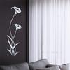 Acrylic Mirror Wall Sticker Floret Flower 3D DIY Wall Decoration Wall Stickers Reflective Mirror Wallpaper For Home Decor High-grade Accessories