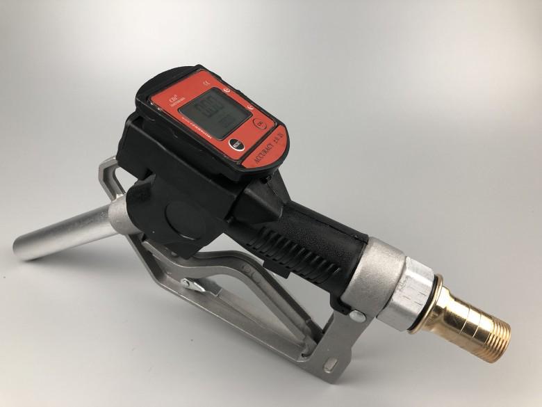 Electronic Auto-Cut Fuel Nozzle: Self-Sealing, Adjustable for Diesel/Gasoline